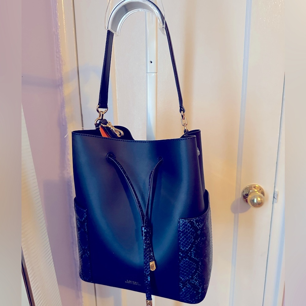 Ralph Lauren Navy Blue Purse